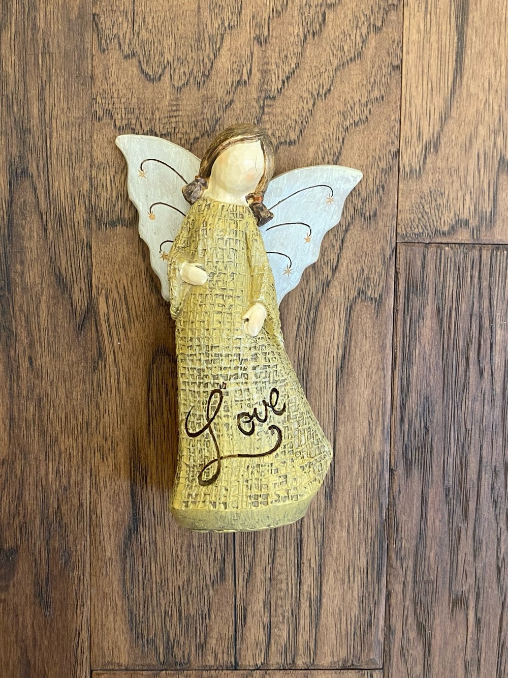 ✝️ Burlap “Love” Angel